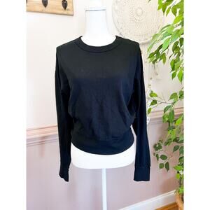 N:Philanthropy Long Sleeve Black Soft Knit Top Sweatshirt Size Small NWOT